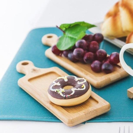 Bamboo Tray 6.75" inch X 2.75" inch | For Appetizers