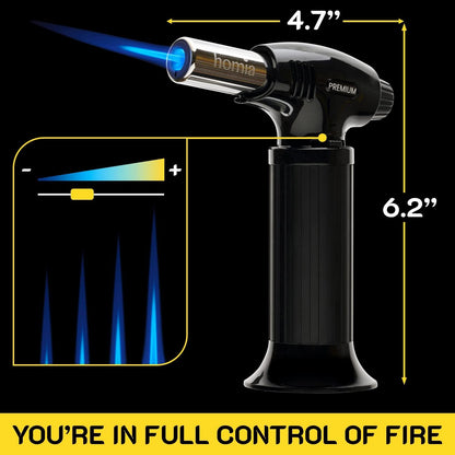 Butane Torch   Adjustable Flame for Smoking Guns and Smokers