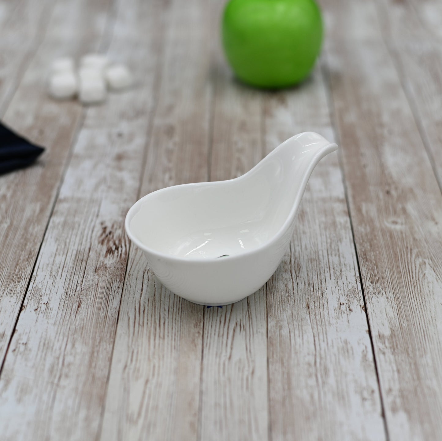 White Snack Dish 5" inch | 3 Fl Oz |
