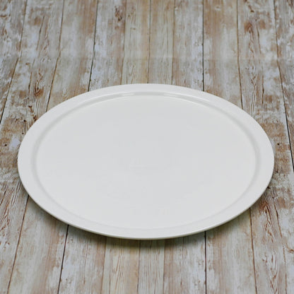 White Personal Pizza Plate 14" inch | 35.5 Cm