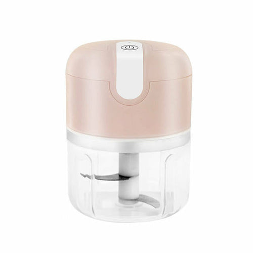 250ml Home Kitchen Appliances Vegetable Meat Electric Mini USB Recharg