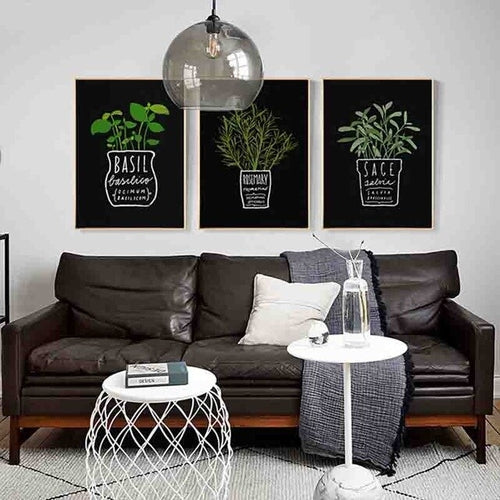 Canvas Pictures Decor Kitchen Office Wall