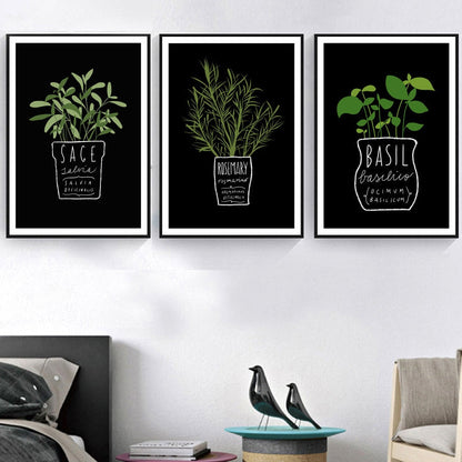 Canvas Pictures Decor Kitchen Office Wall