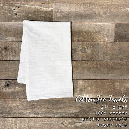 Three Vases - Cotton Tea Towel