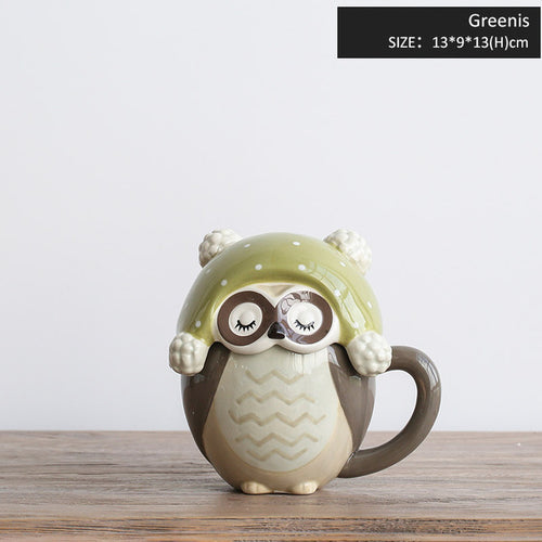 1 Piece Ceramic Mug Coffee Mug Cartoon Cup