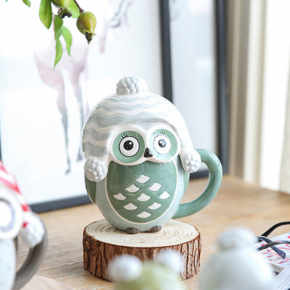 1 Piece Ceramic Mug Coffee Mug Cartoon Cup