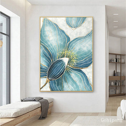 Modern Flower Canvas Painting Living Room Dining
