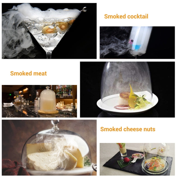 SK305B Silver Kitchen Tool Handheld Smoke Detector Household Molecular