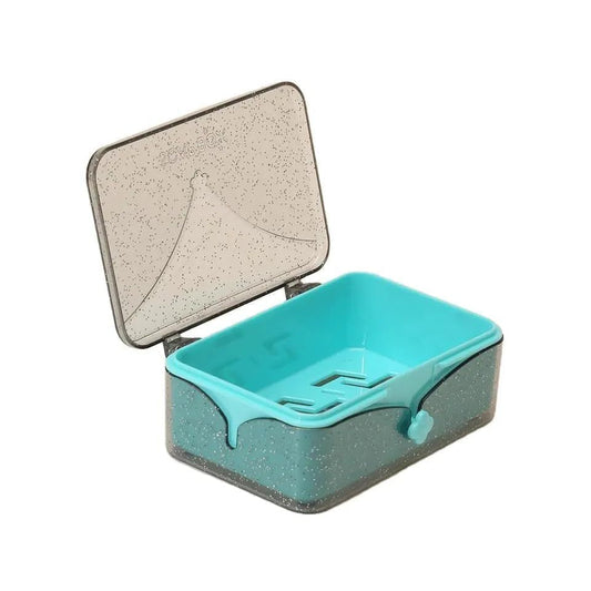 Soap Rack for Bathroom Kitchen with Drain Box