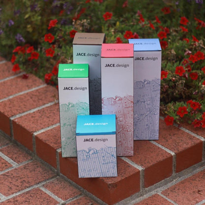 St. Petersburg - Florida Map Bottle with Bamboo Top in Matte Black
