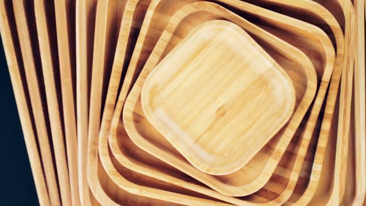 Bamboo Tray 6.75" inch X 2.75" inch | For Appetizers